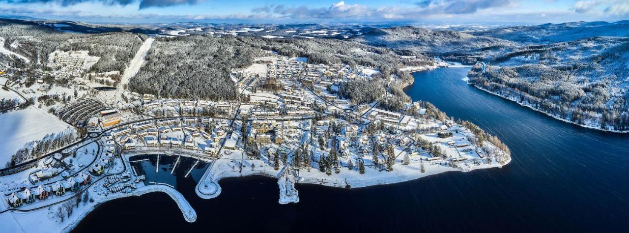 Holiday House U Hajenky 11P Lipno Home リプノ・ナト・ヴルタヴォウ エクステリア 写真
