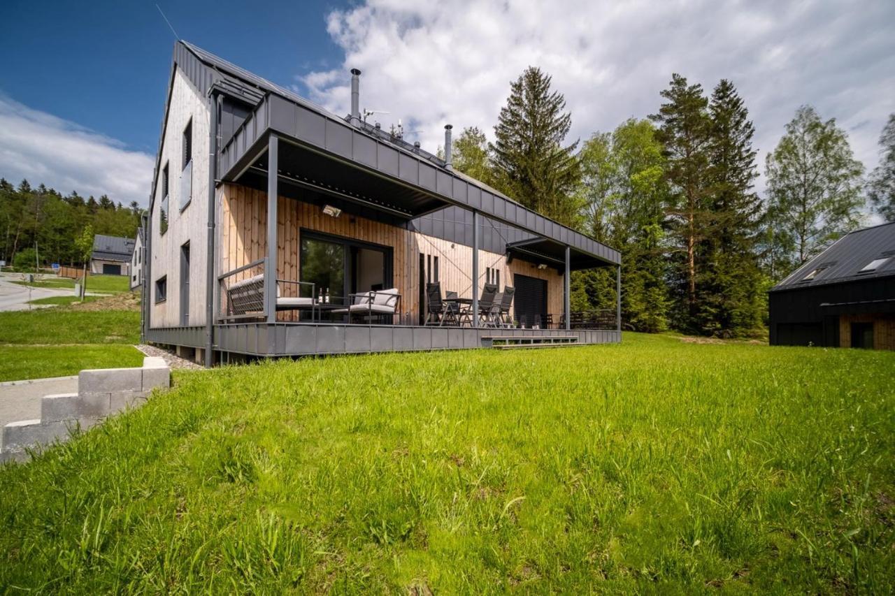 Holiday House U Hajenky 11P Lipno Home リプノ・ナト・ヴルタヴォウ エクステリア 写真