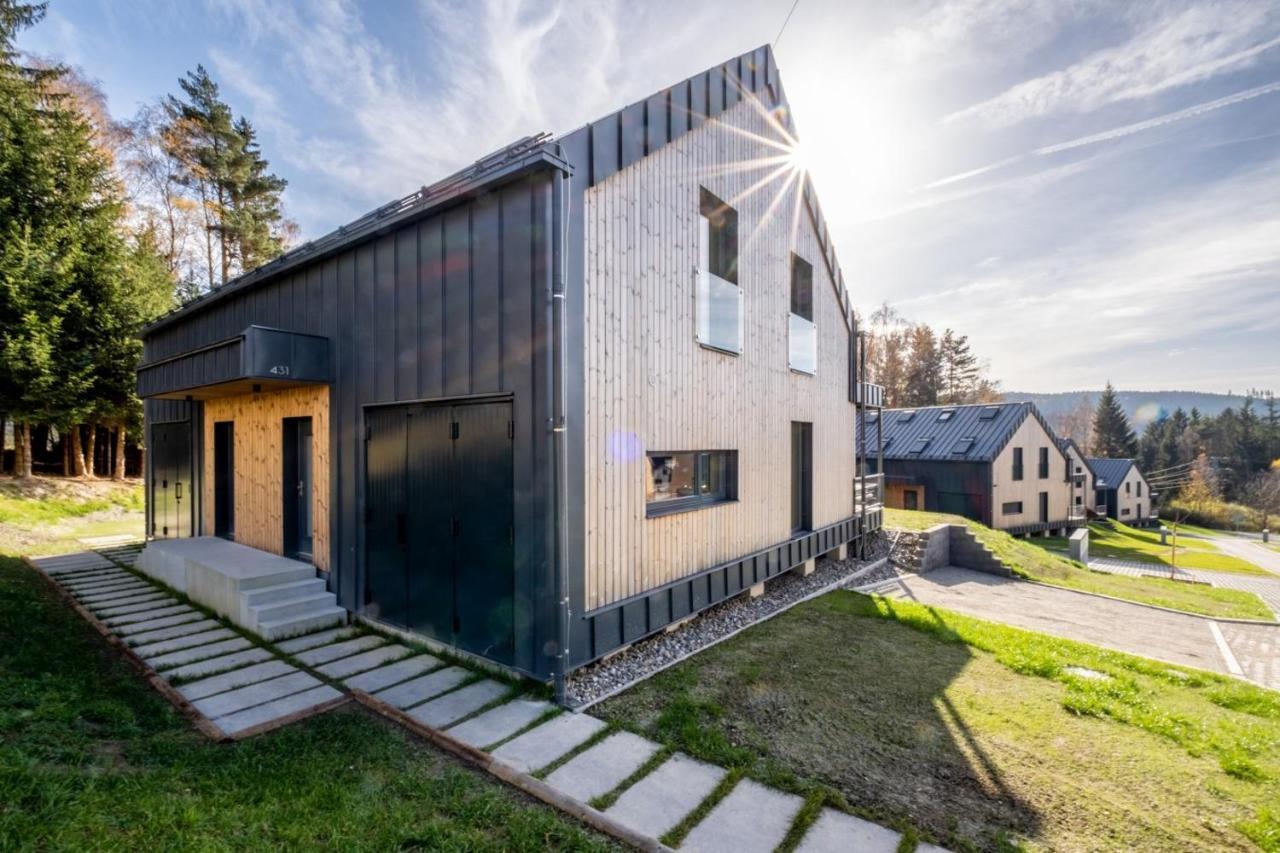 Holiday House U Hajenky 11P Lipno Home リプノ・ナト・ヴルタヴォウ エクステリア 写真