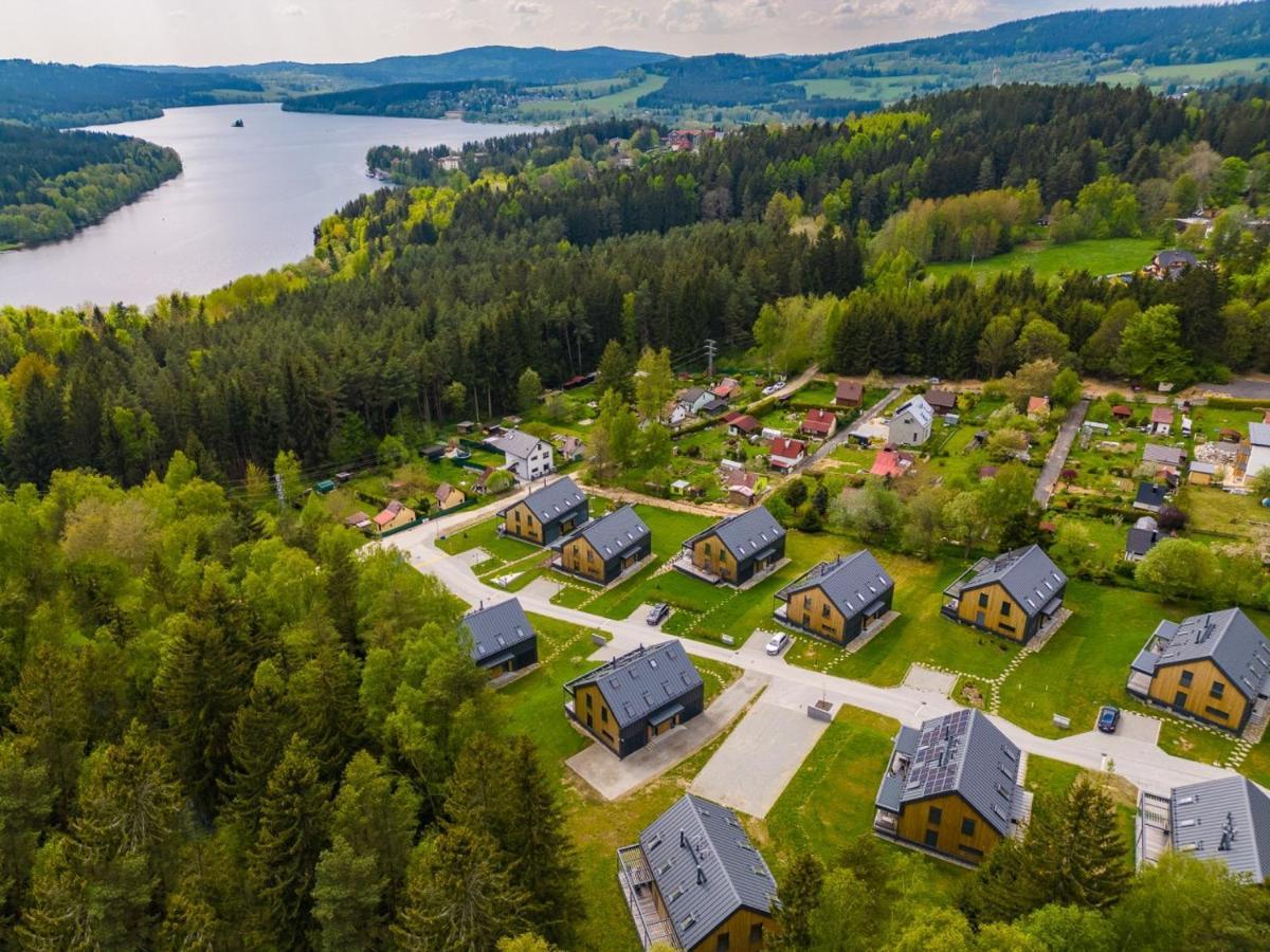Holiday House U Hajenky 11P Lipno Home リプノ・ナト・ヴルタヴォウ エクステリア 写真